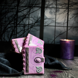 spell book bath bomb