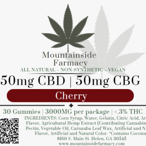 cbd cbg cherry gummies