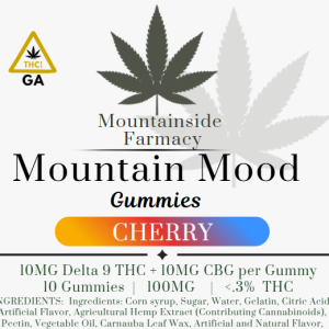mountain mood cherry cbg delta 9 gummies